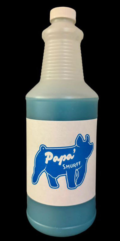 Papa Smurff Livestock Whitener 32oz Bottle